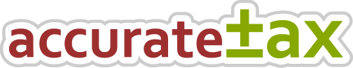 AccurateTax logo.