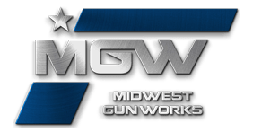 Midwest Gun Works logo.
