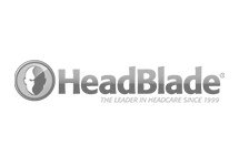 HeadBlade logo.