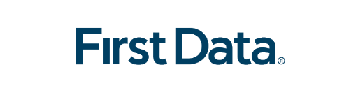 First Data logo.