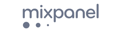Mixpanel logo.