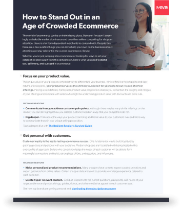 How to Stand Out in an Age of Crowded Ecommerce