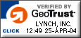 GeoTrust Extended Validation ("EV") TrueBusiness Certificate