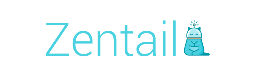 Zentail logo.