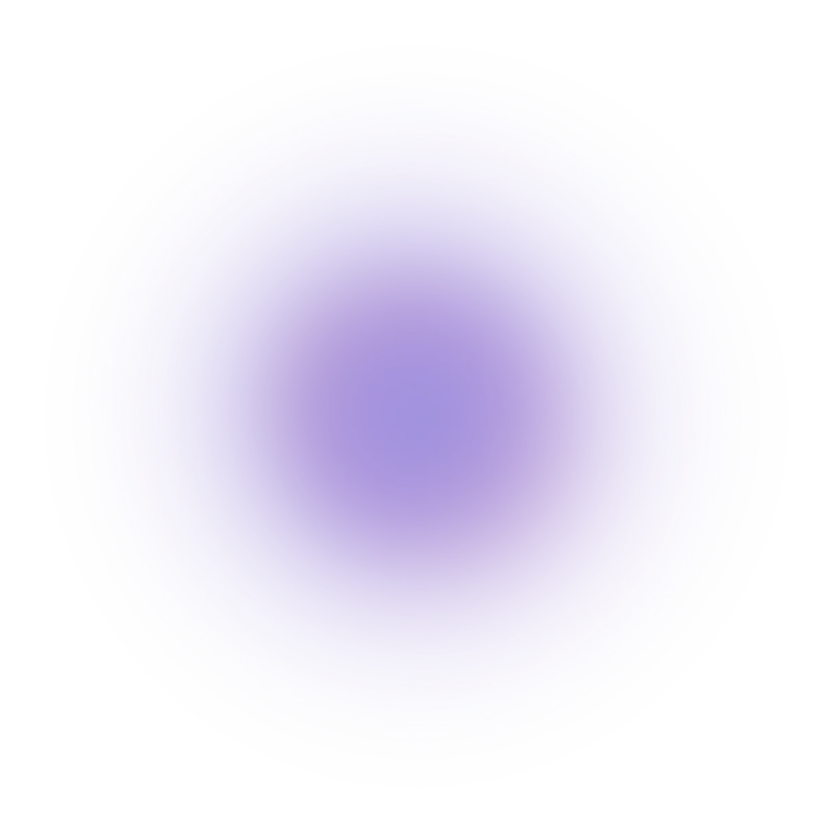 Blue blurry circular shape used as a background image.